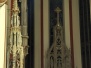 Měsíc nakukuje do katedrály vitráží (30. listopad )