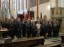 Dobrovolní hasiči uctili svatého Floriána mší svatou (15. září)